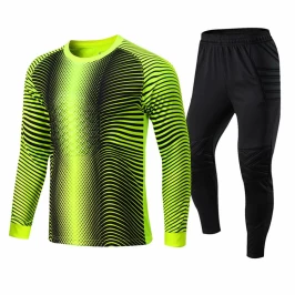 Men's Stripe Goalkeeper Football Kit