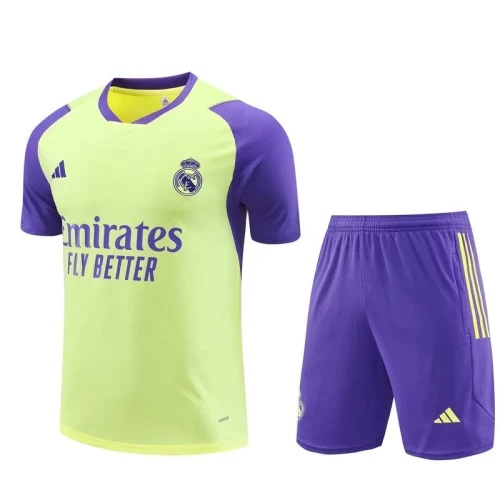 Real Madrid CF Men Short Sleeves Football Training Kit 2024