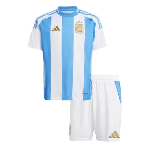 Argentina National Football Team Kid Short Sleeves Home Football Kit 2024-25