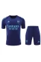 Arsenal FC Men Short Sleeves Football Kit Dark Blue 2024-25 