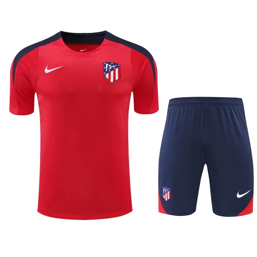 Atlético De Madrid Men Short Sleeves Football Training Kit 2024-25