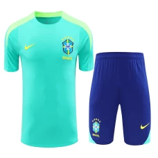 Brazil National Football Team Men Short Sleeves Football Training Kit 2024-25