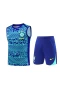 Brazil National Football Team Men Sleeveless Football Kit 2024-25