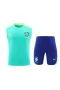 Brazil National Football Team Men Vest Football Kit 2024-25