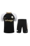 Chelsea FC Men Short Sleeves Football Kit Black