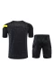 Chelsea FC Men Short Sleeves Football Kit Black 2023