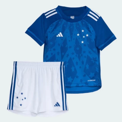 Cruzeiro Esporte Clube Kid Short Sleeves Home Football Kit 2024-25