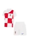 Croatia National Football Team Kid Short Sleeves Home Football Kit 2024-25