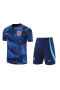 England National Football Team Men Short Sleeves Football Kit