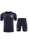 England National Football Team Men Short Sleeves Football Kit Dark Blue 2024-25