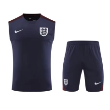 England National Football Team Men Sleeveless Football Kit Dark Blue 2024-25