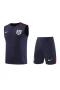 England National Football Team Men Sleeveless Football Kit Dark Blue 2024-25