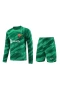 FC Barcelona Men Goalkeeper Long Sleeves Football Kit Green 2024