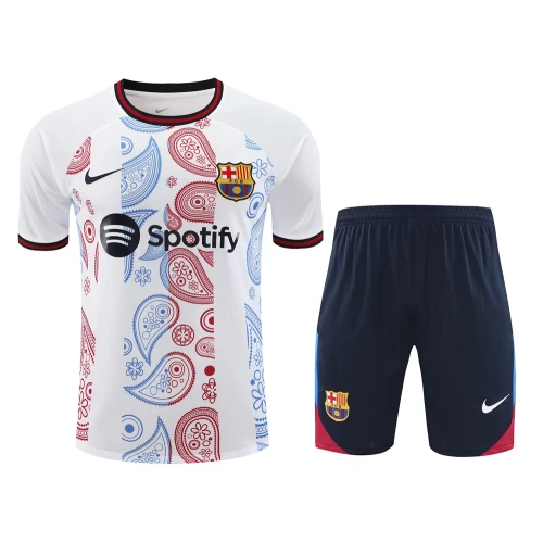 FC Barcelona Men Short Sleeve Football Kit 2024-25