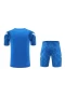 FC Barcelona Men Short Sleeve Football Training Kit Blue