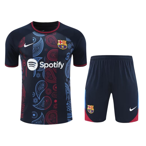 FC Barcelona Men Short Sleeves Football Kit 2024-25