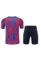 FC Barcelona Men Short Sleeves Football Kit Camouflage