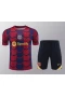 FC Barcelona Men Short Sleeves Football Suit 2024-25