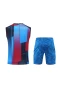 FC Barcelona Men Singlet Sleeveless Football Training Kit