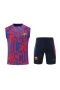 FC Barcelona Men Vest Sleeveless Football Suit Camouflage 2023