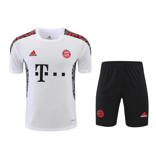 FC Bayern Munchen Men Short Sleeve Football Training Kit