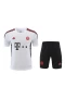 FC Bayern Munchen Men Short Sleeve Football Training Kit