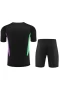 FC Bayern Munchen Men Short Sleeves Football Kit Black