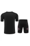 FC Bayern Munchen Men Short Sleeves Football Kit Black 2024