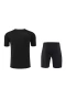 FC Bayern Munchen Men Short Sleeves Football Training Kit Black