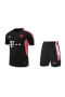 FC Bayern Munchen Men Short Sleeves Football Training Kit Black