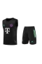 FC Bayern Munchen Men Singlet Sleeveless Football Kit Black 2024