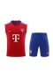 FC Bayern Munchen Men Vest Sleeveless Football Kit 2024