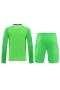 Football Club Internazionale Milano Men Goalkeeper Long Sleeves Football Kit Green