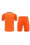 Football Club Internazionale Milano Men Goalkeeper Short Sleeves Football Kit Orange