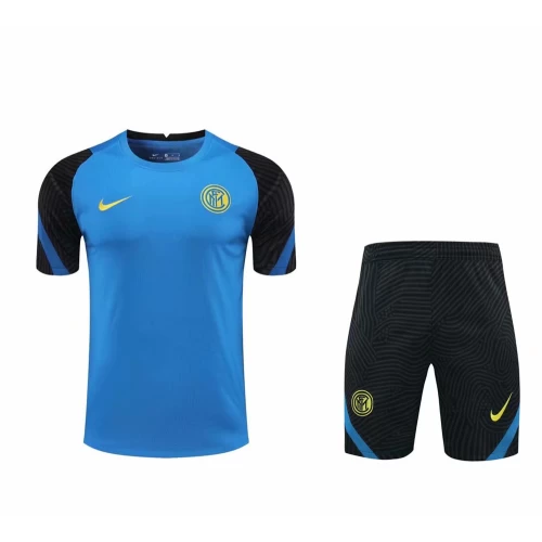 Football Club Internazionale Milano Men Short Sleeves Football Kit