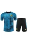 Football Club Internazionale Milano Men Short Sleeves Football Kit 2024