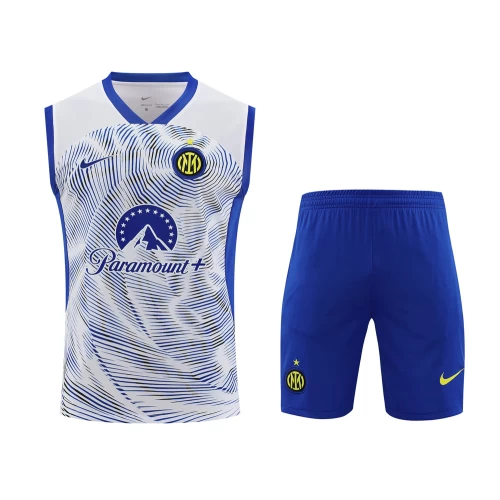 Football Club Internazionale Milano Men Vest Sleeveless Football Kit