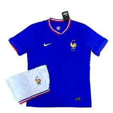 France National Football Team Kid Short Sleeves Home Football Kit 2024-25