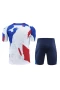 France National Football Team Men Short Sleeves Football Kit