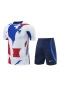 France National Football Team Men Short Sleeves Football Kit