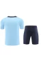 France National Football Team Men Short Sleeves Football Kit Blue 2024-25