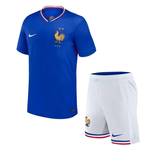 France National Football Team Men Short Sleeves Home Football Kit 2024-25