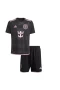 Inter Miami Cf Kid Short Sleeves Away Football Kit Black 2024-25