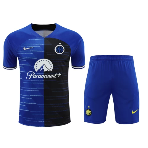 Inter Milan Men Short Sleeves Football Kit 2024