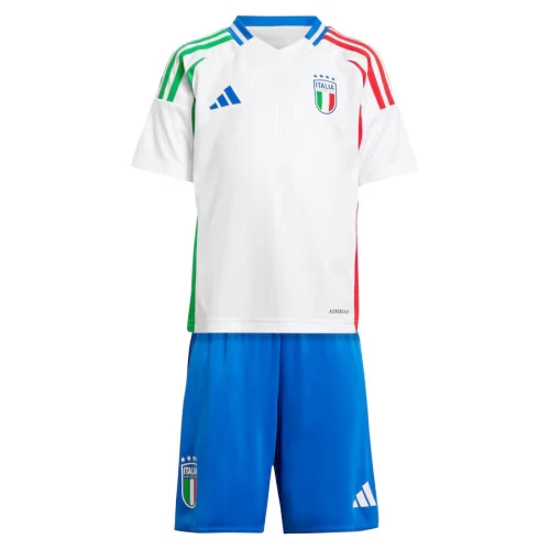 Italy National Football Team Kid Short Sleeves Away Football Kit 2024-25