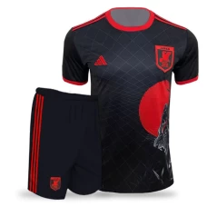 Japan National Football Team Men Short Sleeves Football Kit Black 2024-25