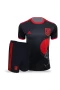 Japan National Football Team Men Short Sleeves Football Kit Black 2024-25