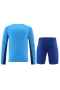 Juventus FC Men Goalkeeper Long Sleeves Football Kit Blue 2024