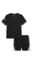 Liverpool Fc Kid Short Sleeves Away Football Kit Black 2024-25