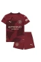 Manchester City Fc Kid Short Sleeves Away Football Kit 2024